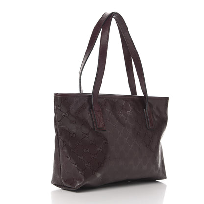 Gucci Imprime Monogram Small Joy Tote Bordeaux 3 of 11