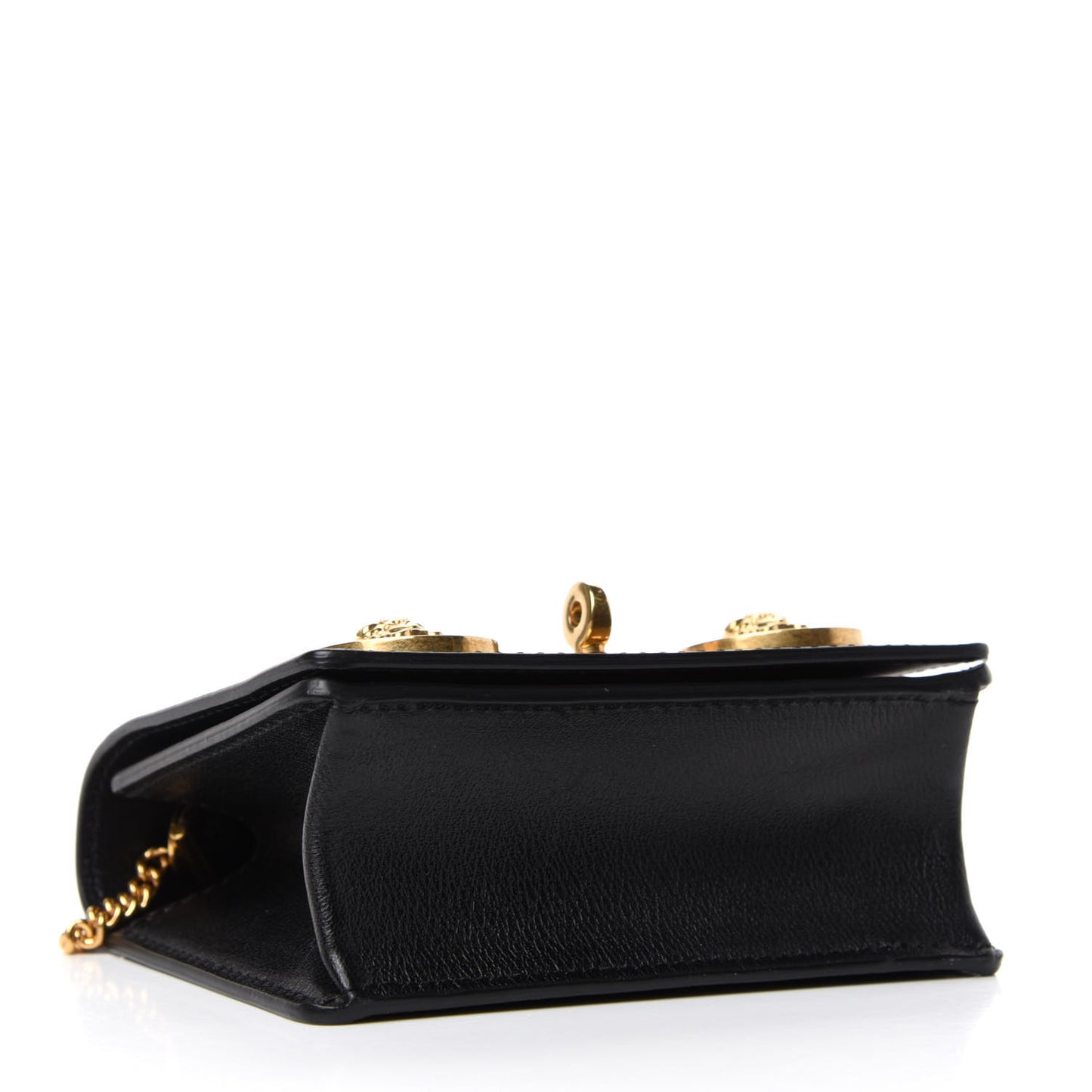 Calfskin Mini Icon Handbag Black