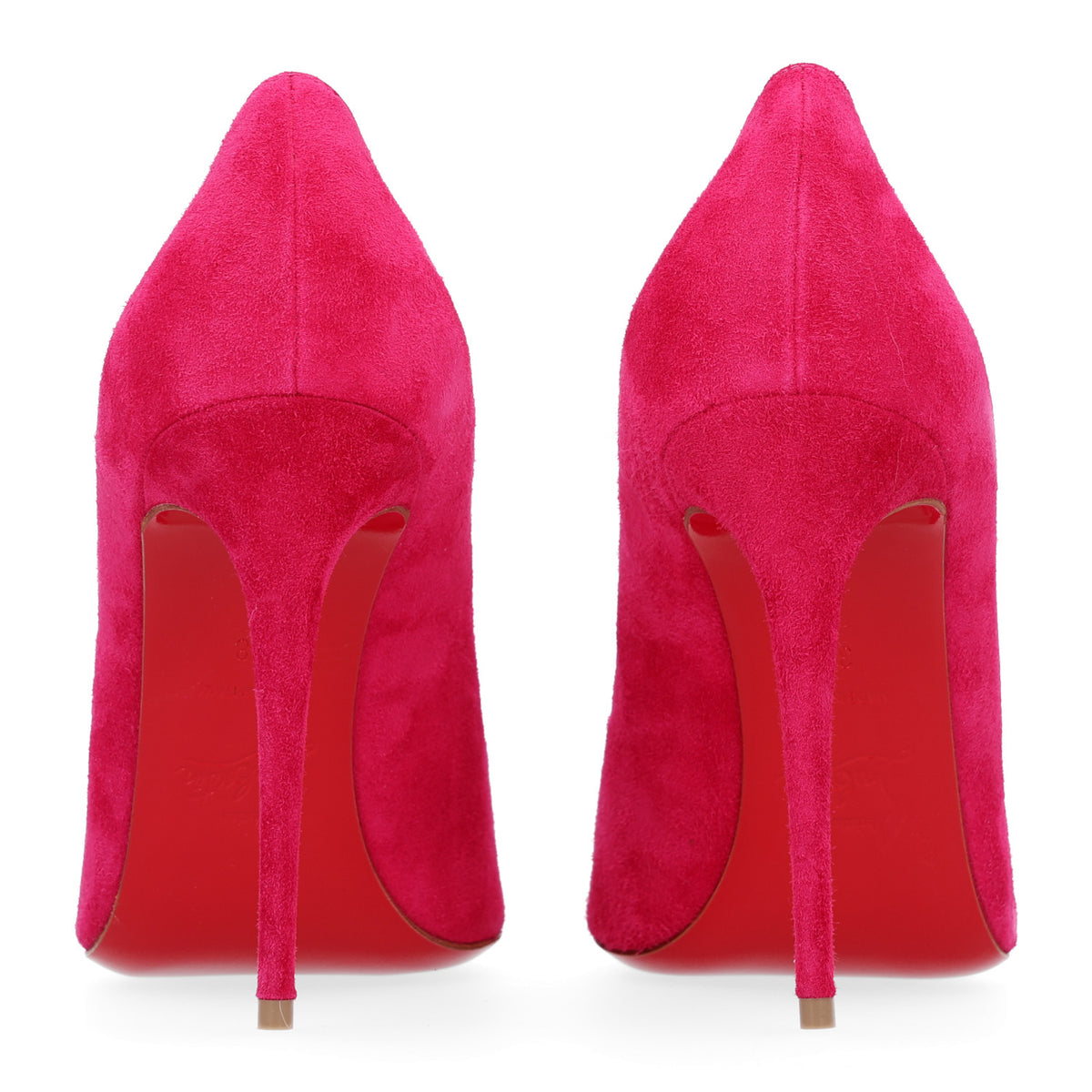 Christian Louboutin Veau Velours Kate Max 100 Pumps 38 Bomba 6 of 10