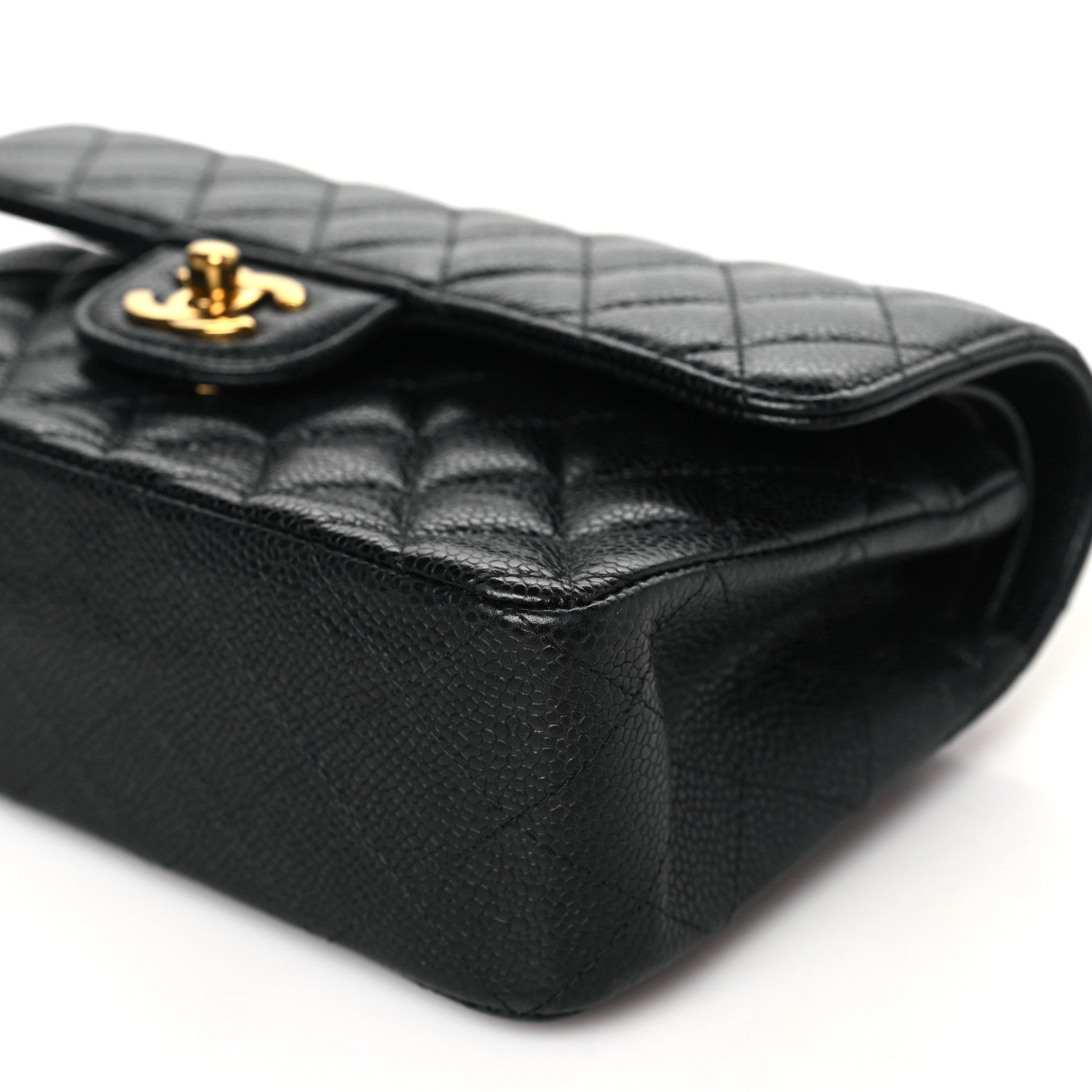 Chanel Caviar Quilted Small Double Flap Black 10 of 10