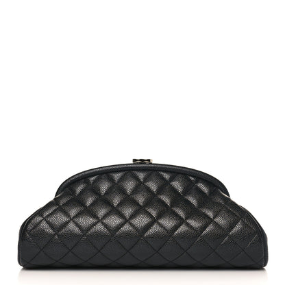 Chanel Caviar Quilted Timeless Clutch Black 1 of 10