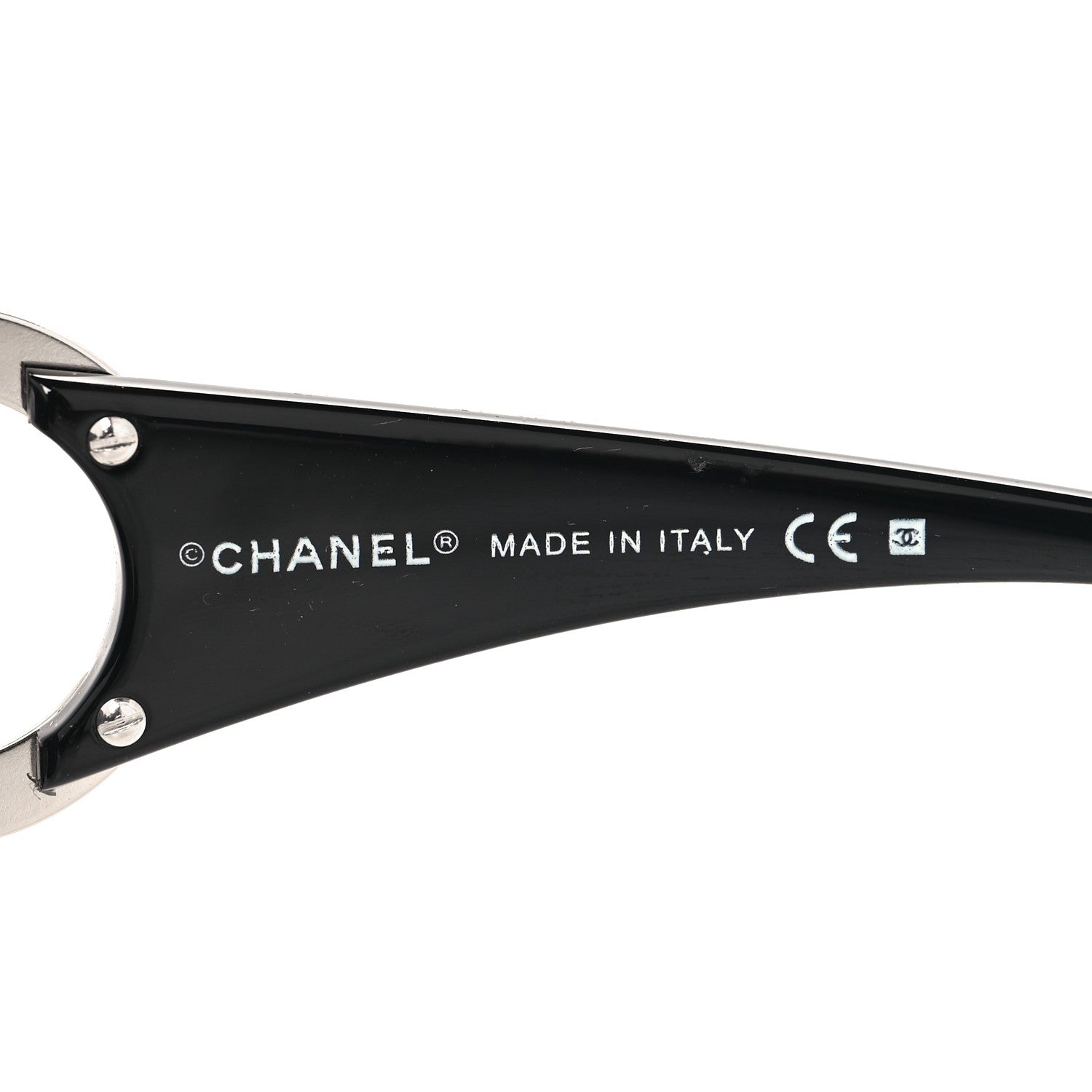 Chanel Acetate CC Sunglasses 6014 Black 5 of 7