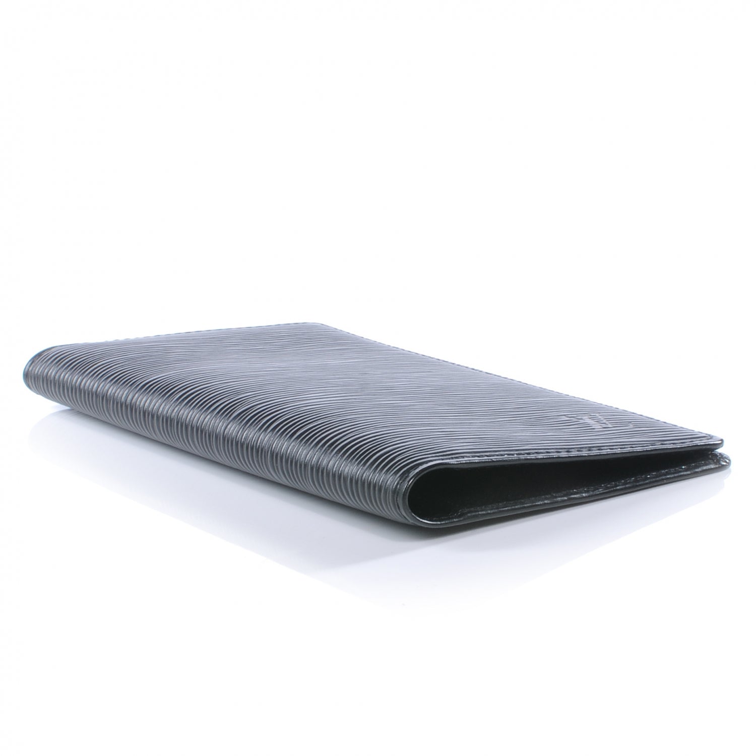 Louis Vuitton Epi Checkbook Cover Black 5 of 7