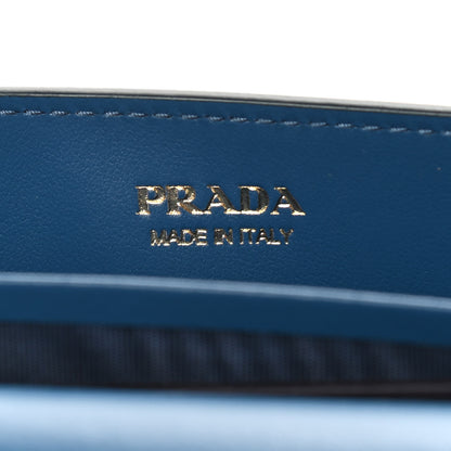 Prada Vitello Move Triangle Logo Miniborse Cobalto 6 of 9