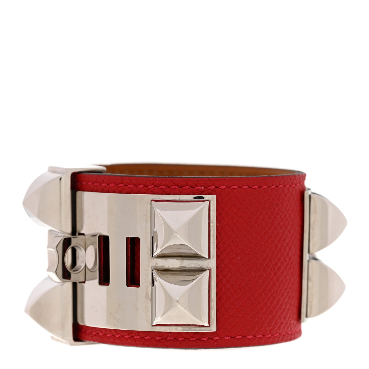 Epsom Collier De Chien CDC Bracelet S Rouge Casaque