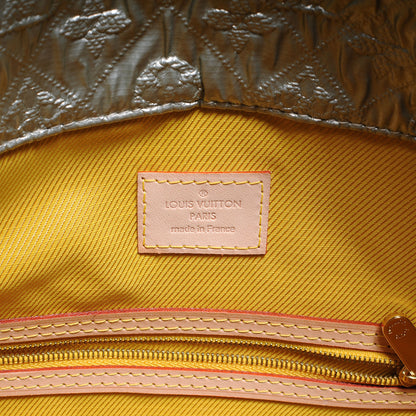 Louis Vuitton Jacquard Quilted Monogram Limelight Clutch GM Perle 6 of 7