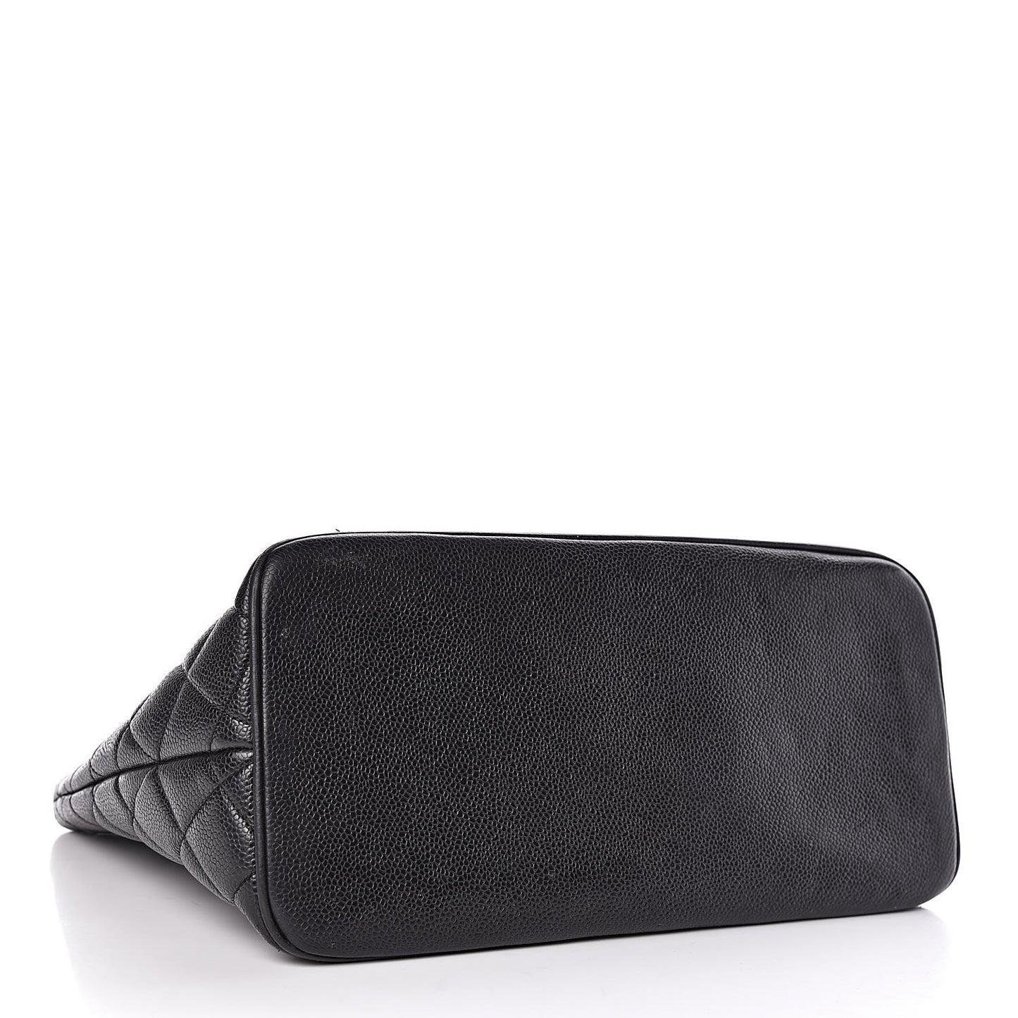 Caviar Quilted Medallion Tote Black