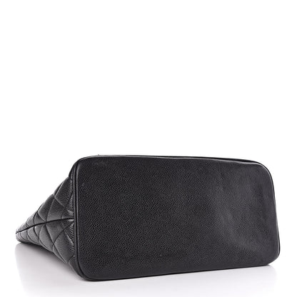 Chanel Caviar Quilted Medallion Tote Black 4 of 13