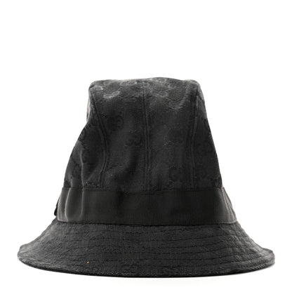Gucci GG Monogram Bucket Hat M Black 5 of 11