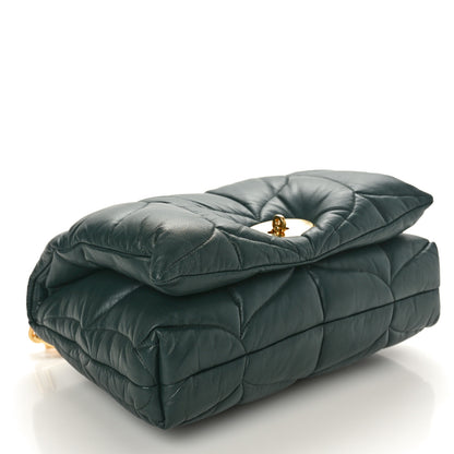 Mulberry Nappa Pillow Quilted Little Softie Bag Mulberry Green 3 of 8
