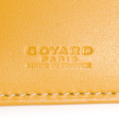 Goyard Goyardine Passport Wallet Yellow 5 of 6