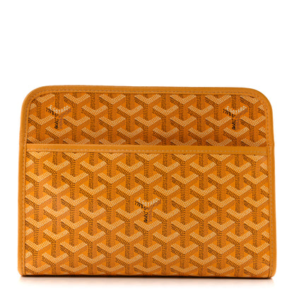 Goyard Goyardine Jouvence Toiletry Pouch Yellow 1 of 7