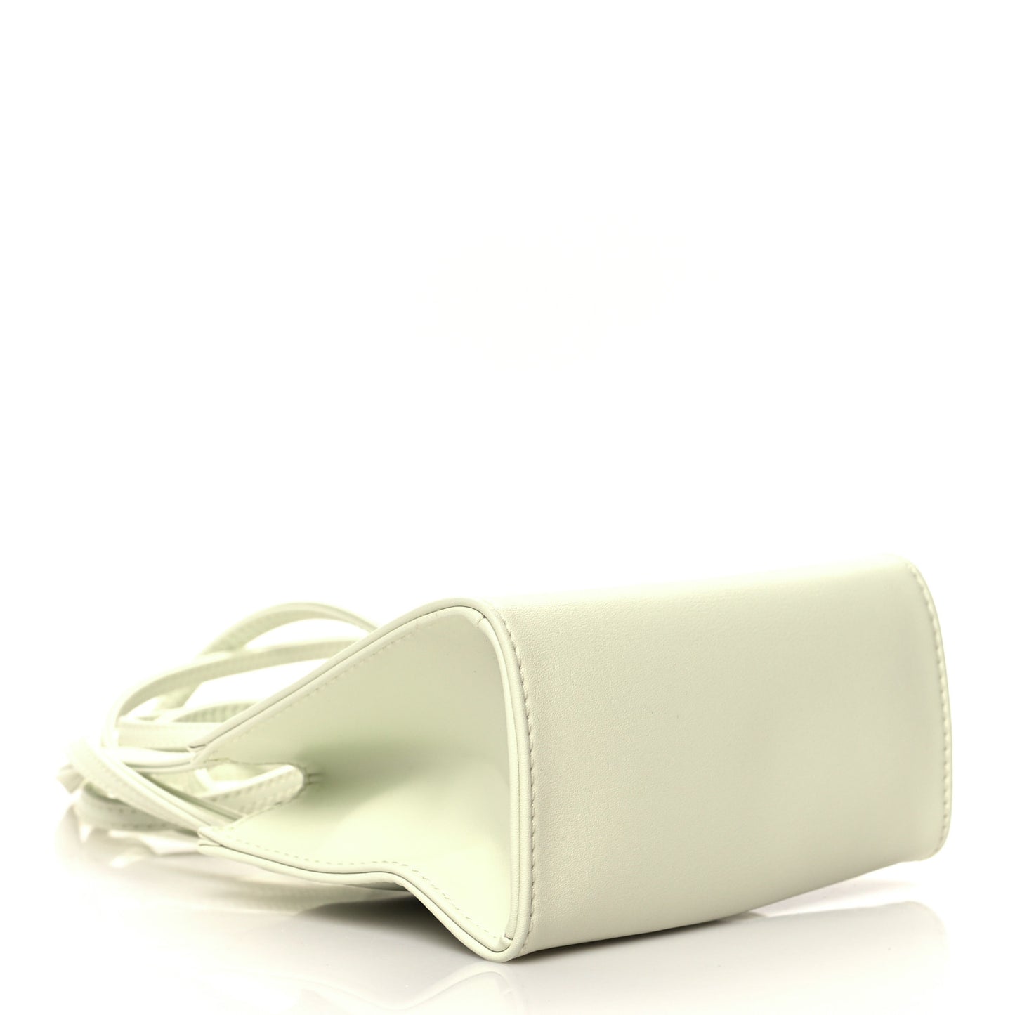 Vegan Leather Small Shopping Bag Glue