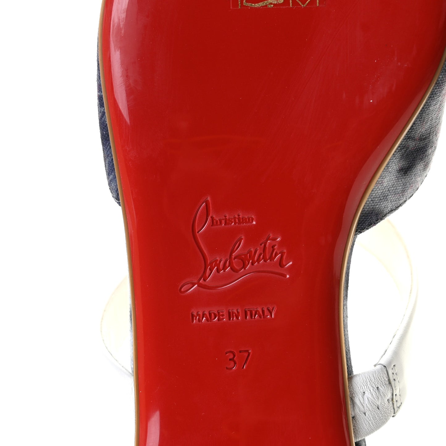 Jeans Punk Loubi Choc Lock Flats 37 Multicolor