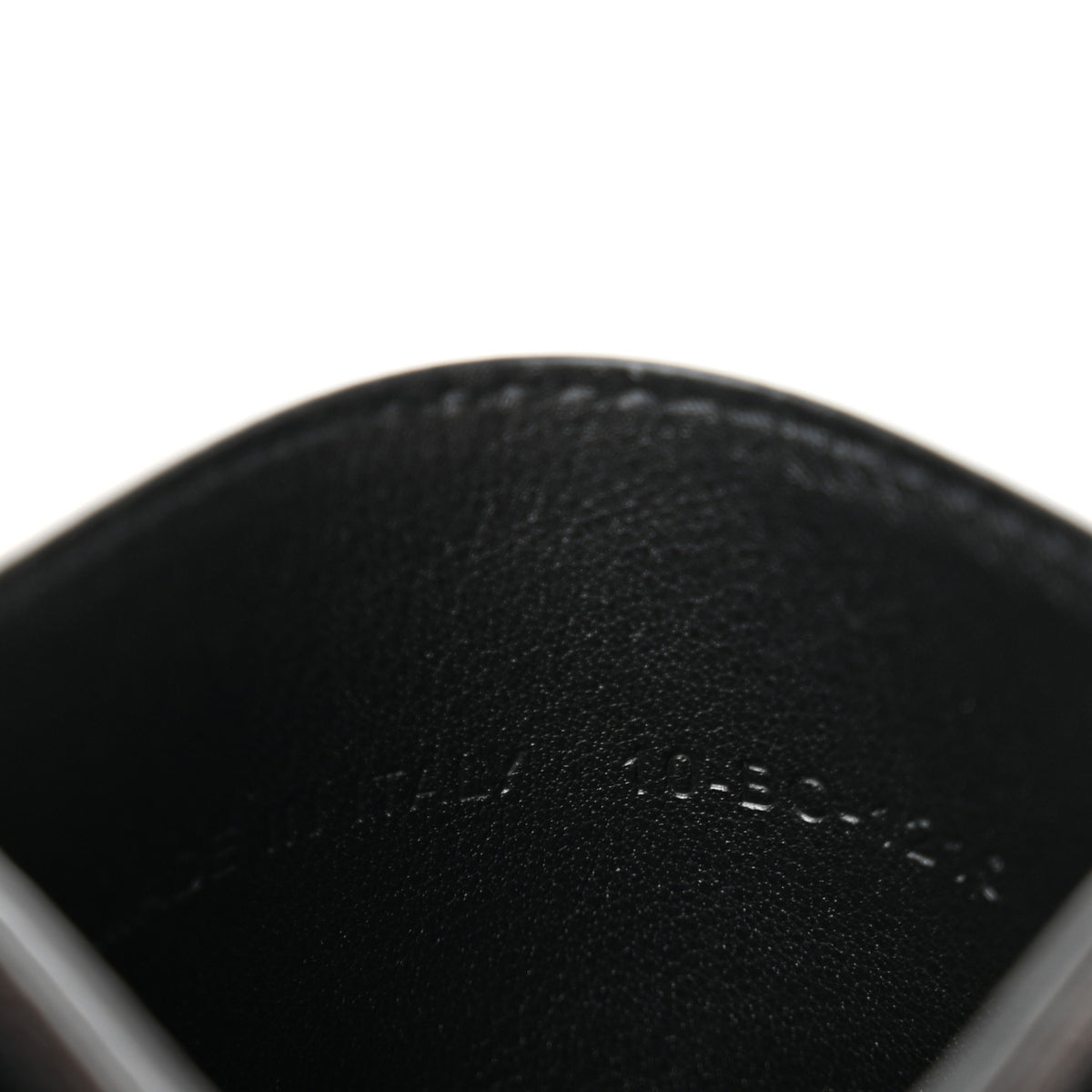 Christian Dior Oblique Jacquard Grained Calfskin Card Holder Black 7 of 10