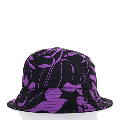 Chanel Canvas CC Cloche Hat M Purple Black 2 of 4
