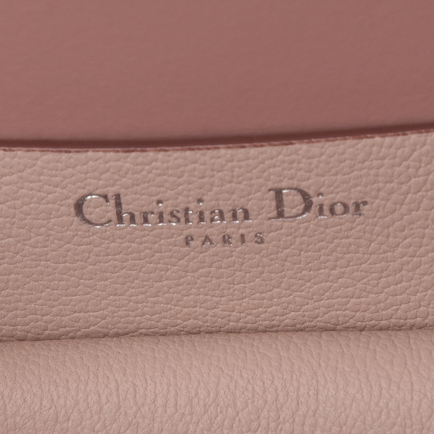 Christian Dior Supple Grained Calfskin Large Open Bar Tote Rose Poudre 8 of 8