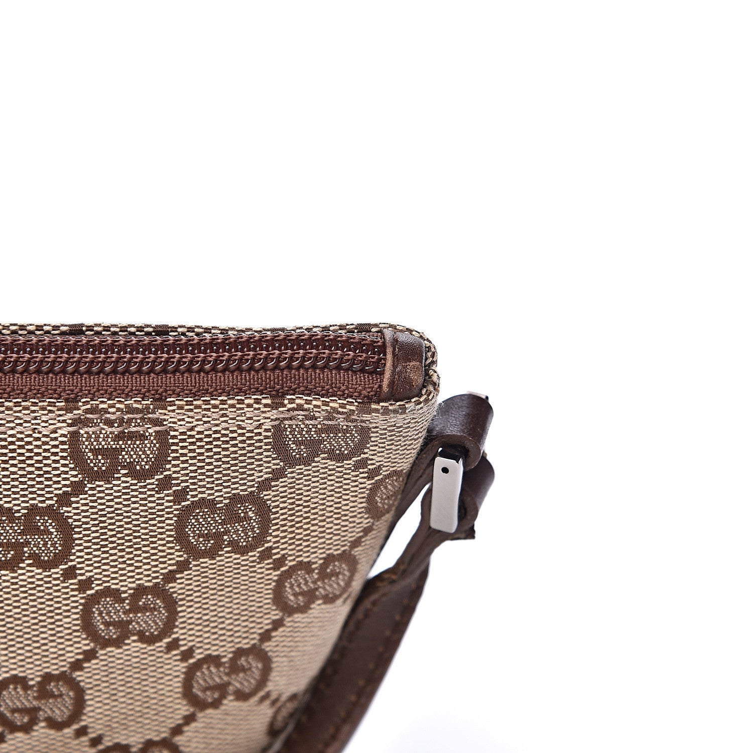 Gucci Monogram Boat Pochette Brown 10 of 10