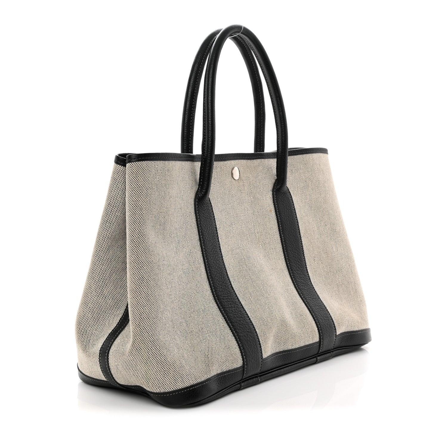 Toile Buffle Skipper Garden Party 36 MM Tote Black