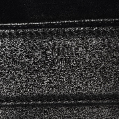 Celine Supple Calfskin Medium Phantom Luggage Black 8 of 11