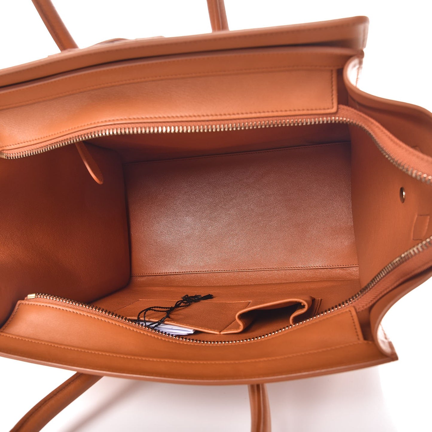 Smooth Calfskin Mini Luggage Light Copper