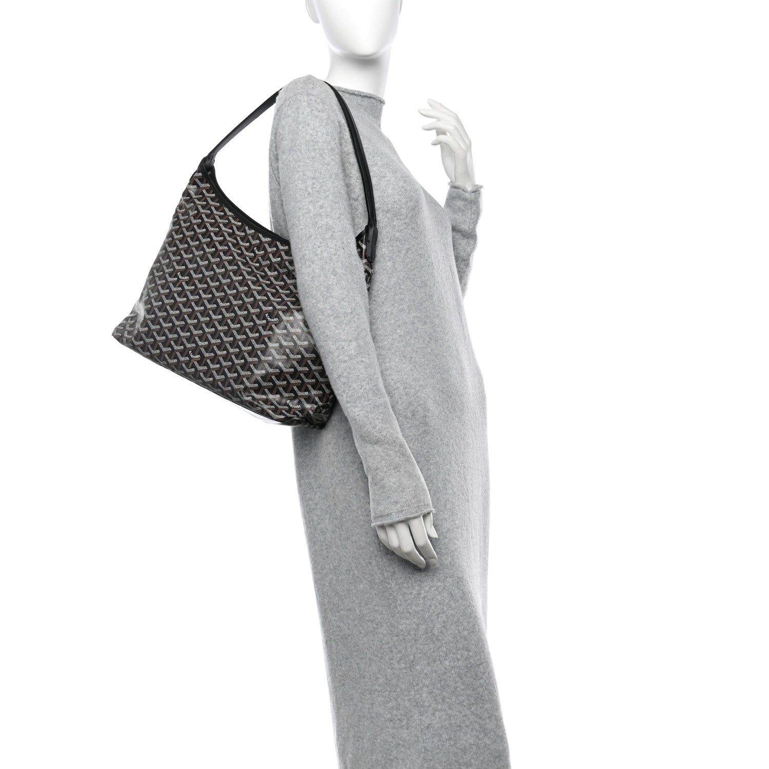 Goyard Goyardine Boheme Hobo Black 2 of 11