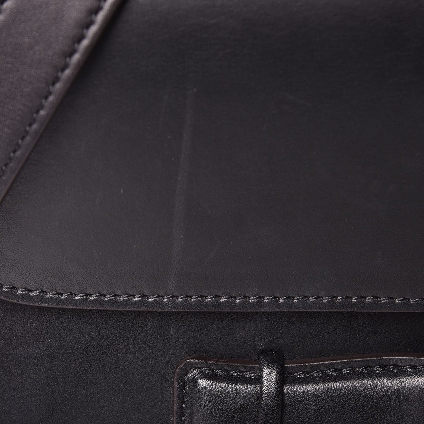 Natural Calfskin Medium Symmetrical Bag Black