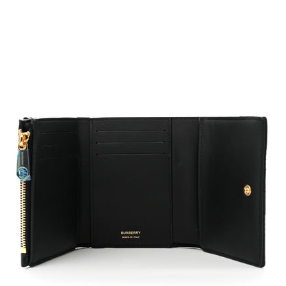 Burberry Lambskin Quilted Small Lola Folding Wallet Black 5 of 7