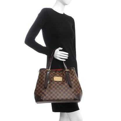 Louis Vuitton Damier Ebene Hampstead MM 2 of 13