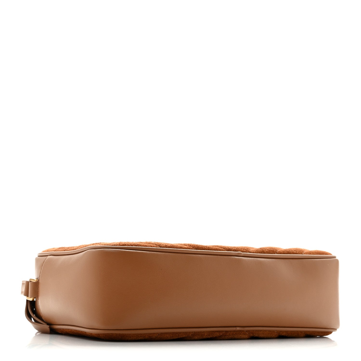 Saint Laurent Suede Matelasse Monogram Lou Camera Bag Cinnamon 3 of 12