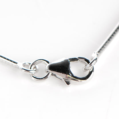 Hermes Palladium Laquer Cage d'H Necklace Royal Bleu 3 of 5