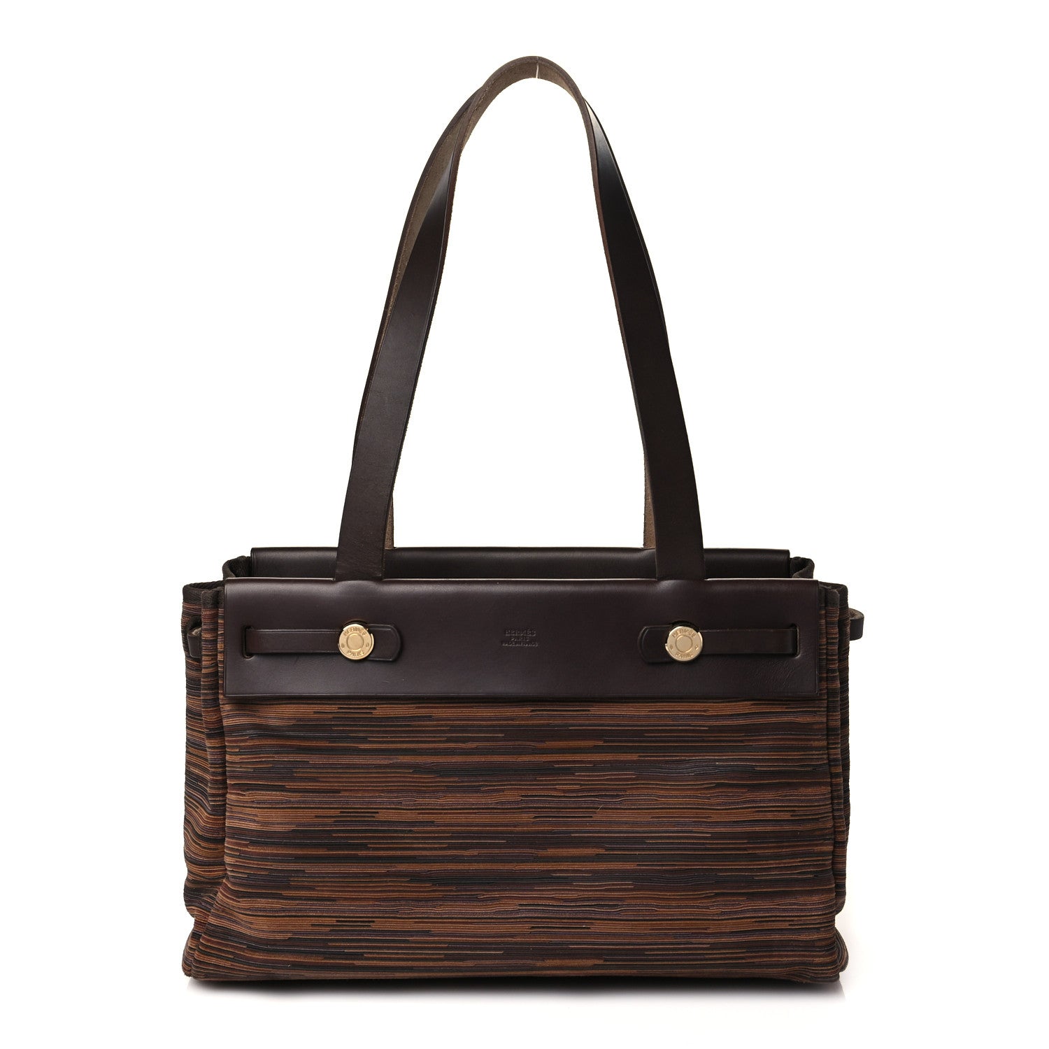 Hermes Vache Hunter Vibrato Herbag Cabas Ebene 1 of 10