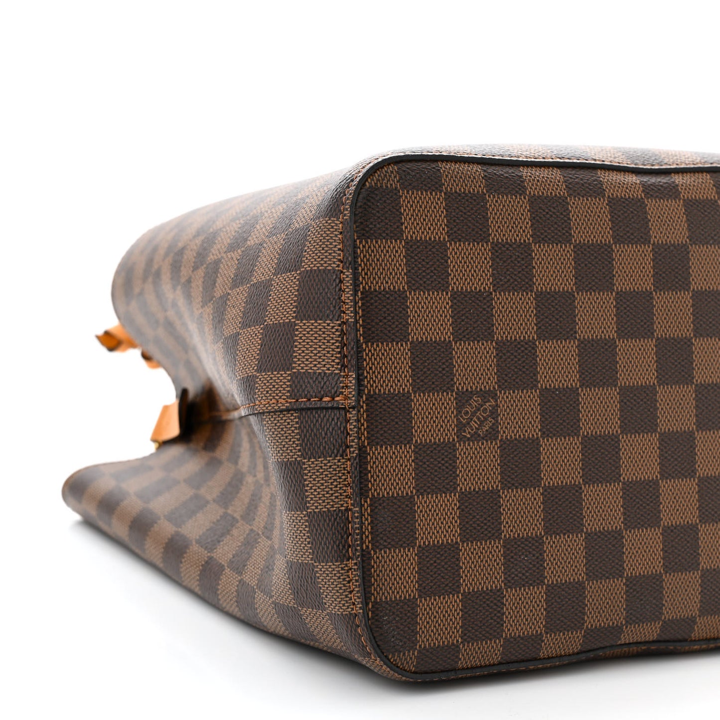 Damier Ebene Neonoe MM Safran