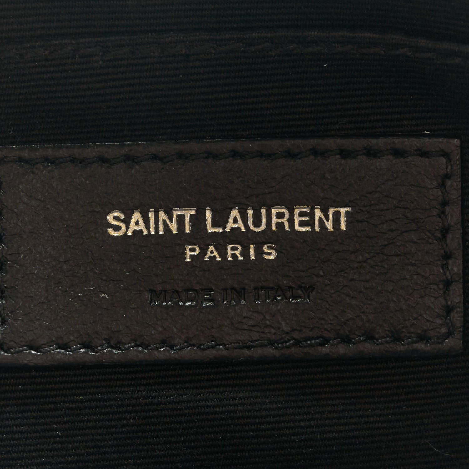 Saint Laurent Calfskin Matelasse Monogram Lou Camera Bag Dark Beige 6 of 10