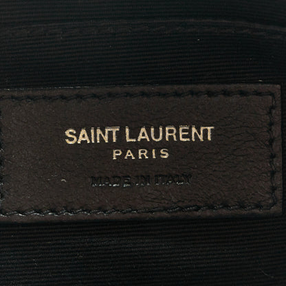 Saint Laurent Calfskin Matelasse Monogram Lou Camera Bag Dark Beige 6 of 10