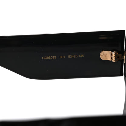 Gucci Acetate GG Butterfly Sunglasses GG0808S Black 5 of 10