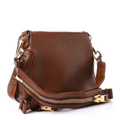 Tom Ford Pebbled Calfskin Medium Jennifer Caramel 2 of 10