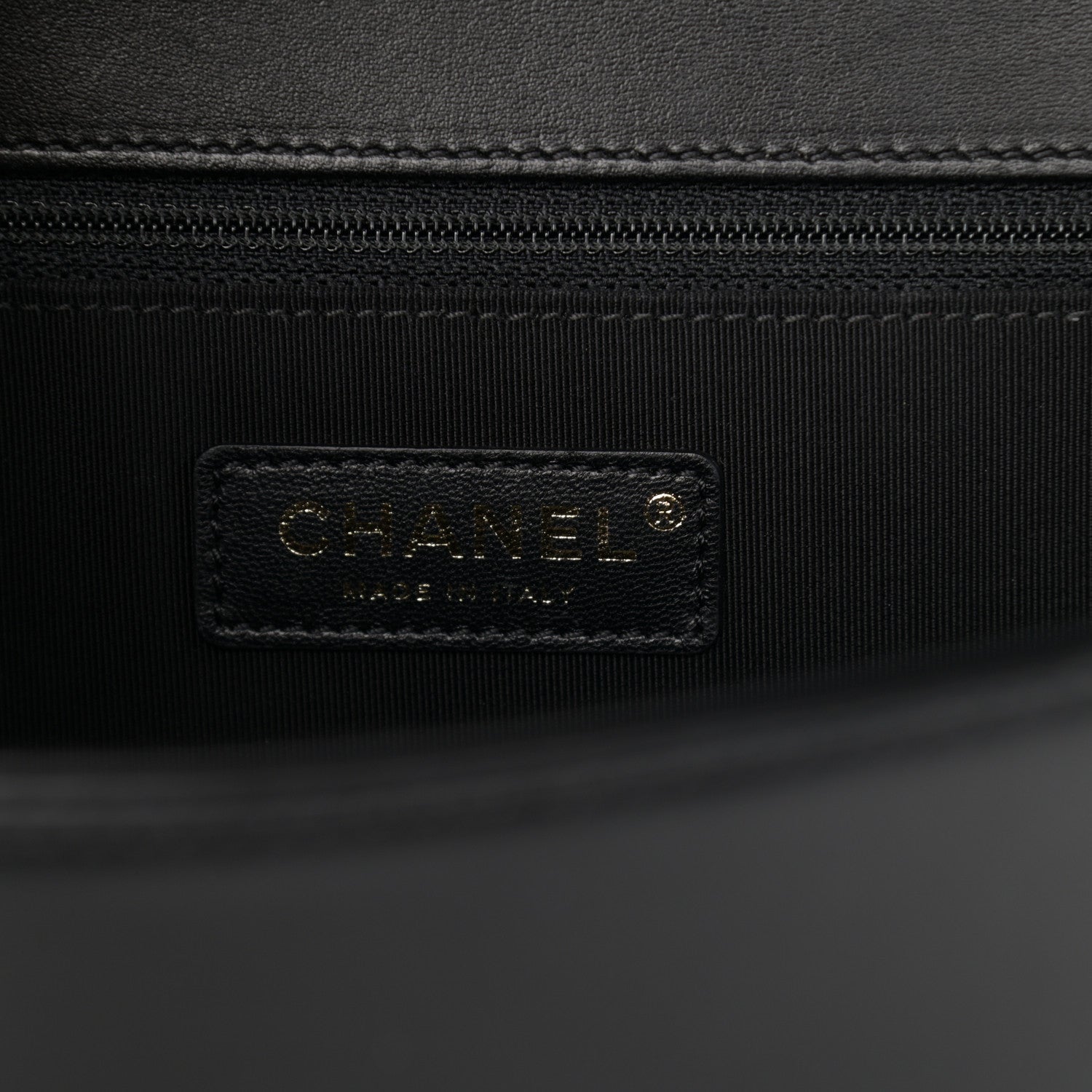 Chanel Lambskin Quilted New Medium Boy Flap Black 6 of 12