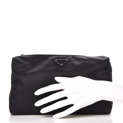 Prada Nylon Tessuto Cosmetic Pouch Nero Black 2 of 7