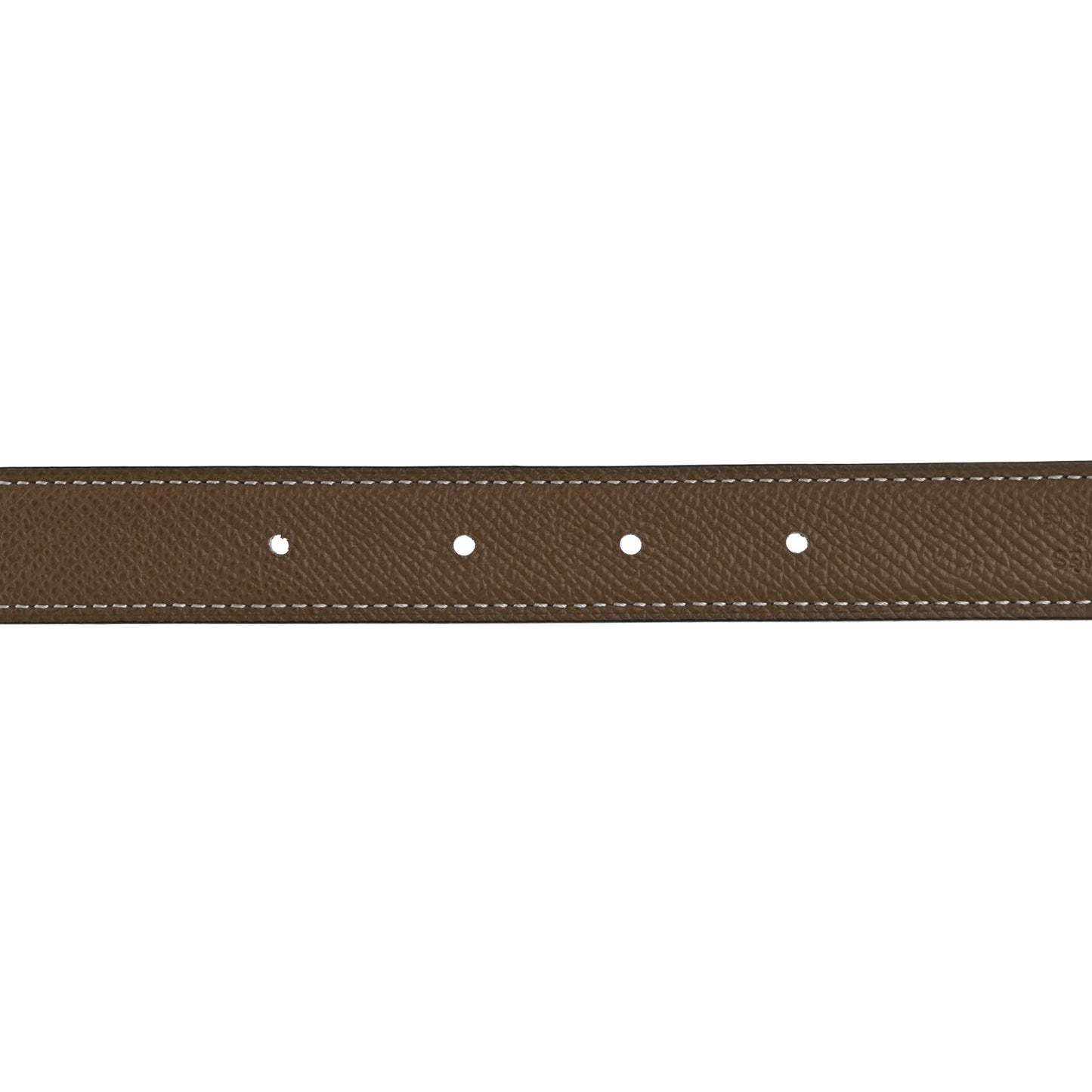 Swift Epsom 24mm H Cursives Belt 75 30 Black Etoupe