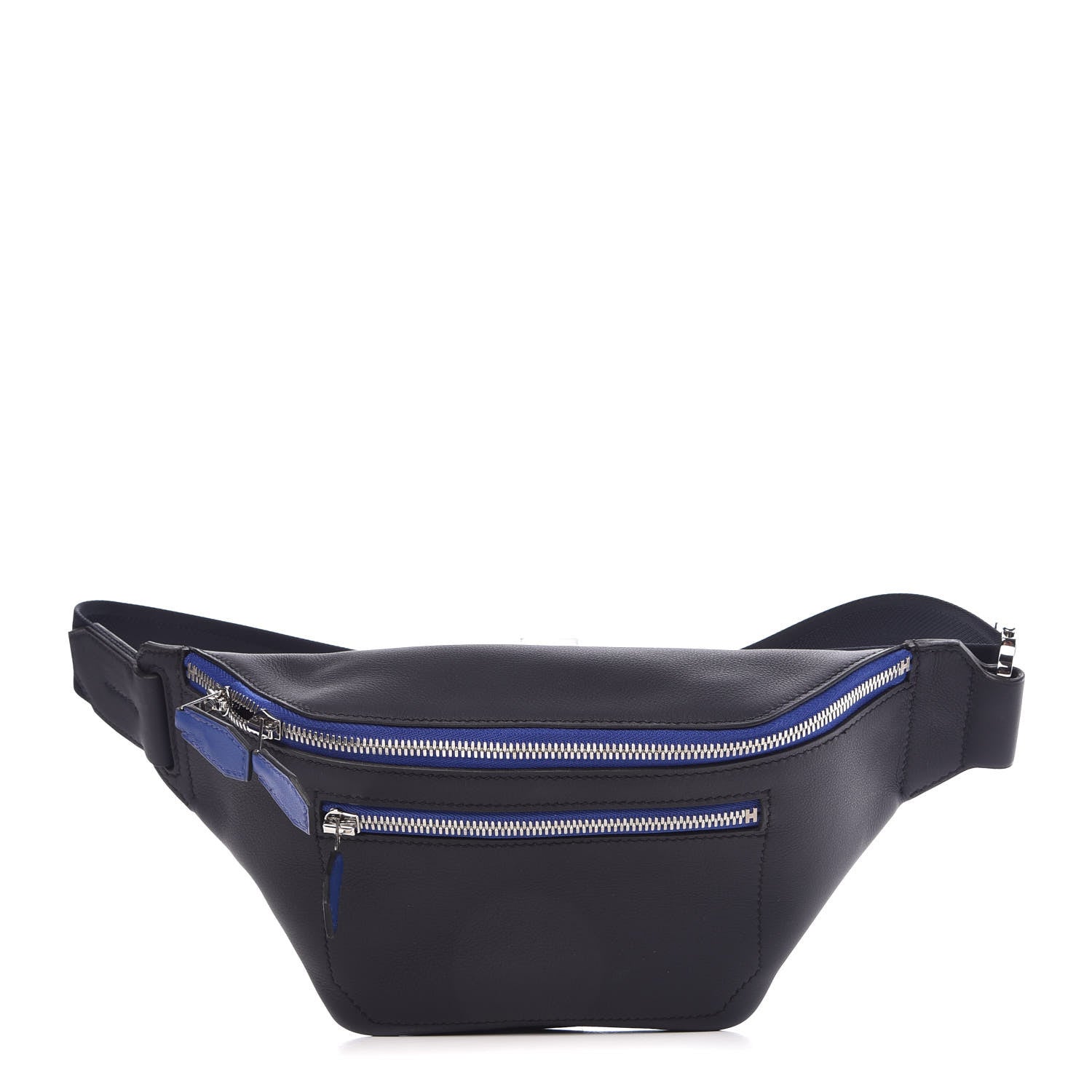 Hermes Taurillon Cristobal Cityslide PM Bleu Indigo 1 of 10