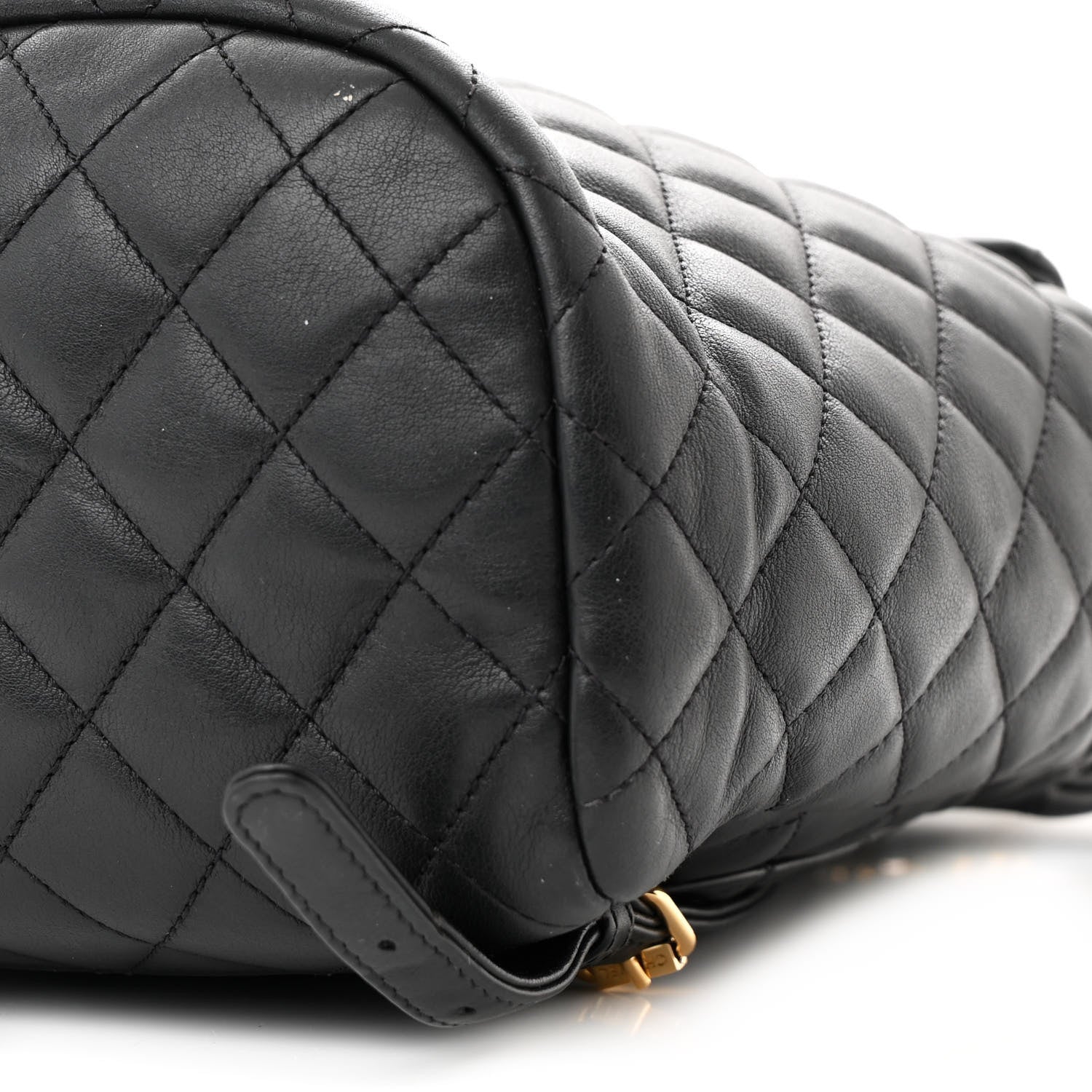 Chanel Calfskin Quilted Small Urban Spirit Backpack Black 9 of 16