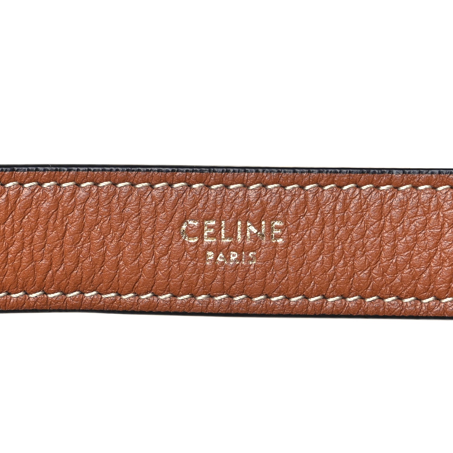 Celine Supple Calfskin Medium Triomphe Heloise Shoulder Bag Tan 6 of 11