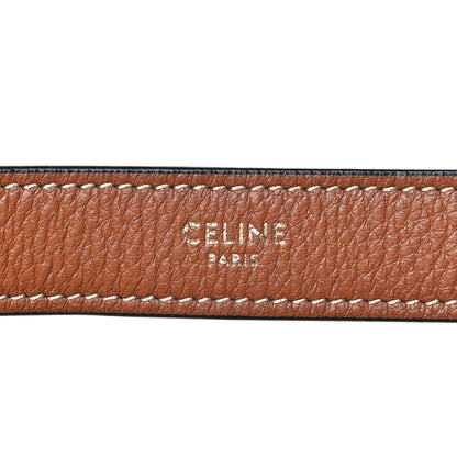 Celine Supple Calfskin Medium Triomphe Heloise Shoulder Bag Tan 6 of 11