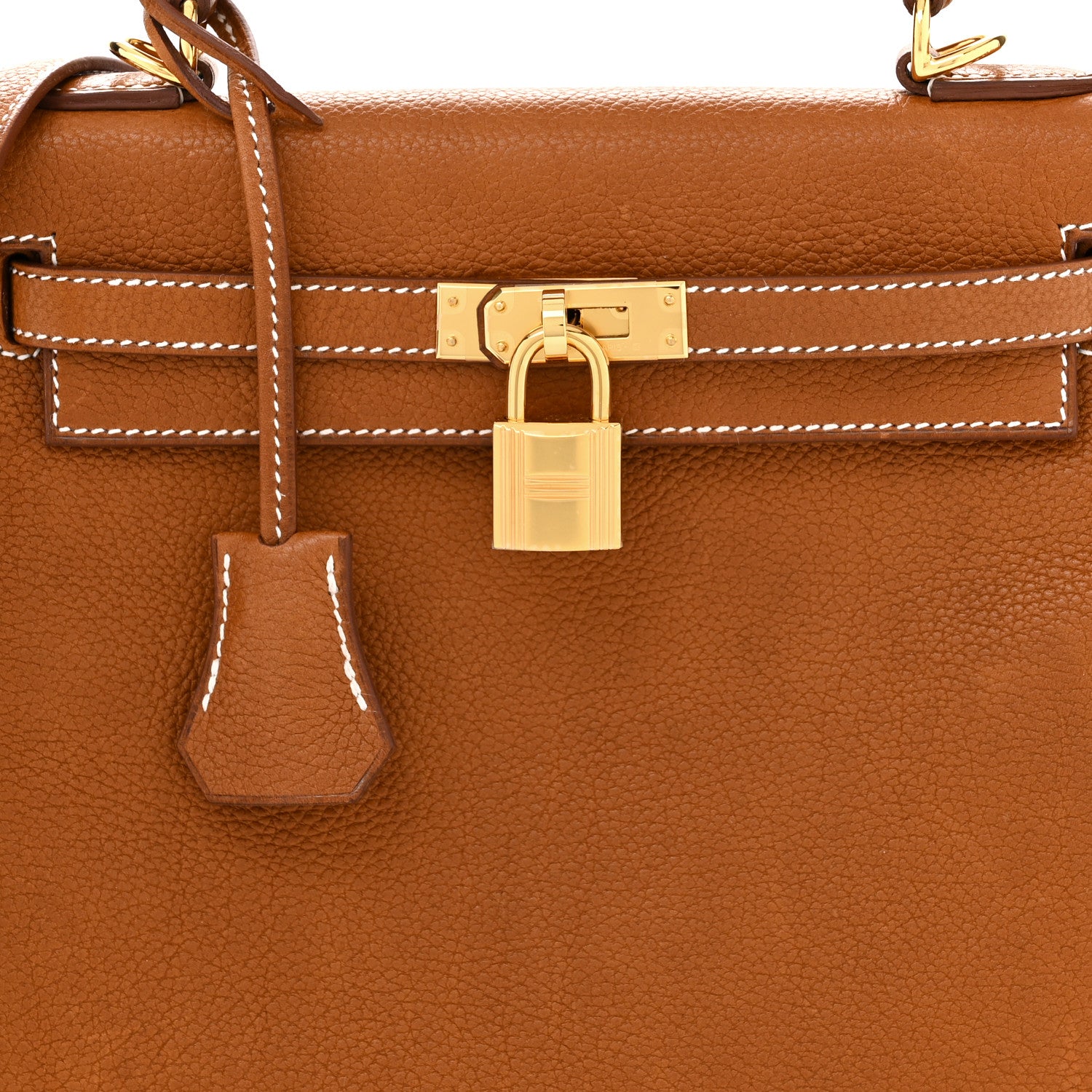 Hermes Barenia Faubourg Kelly Retourne 25 Fauve 8 of 13