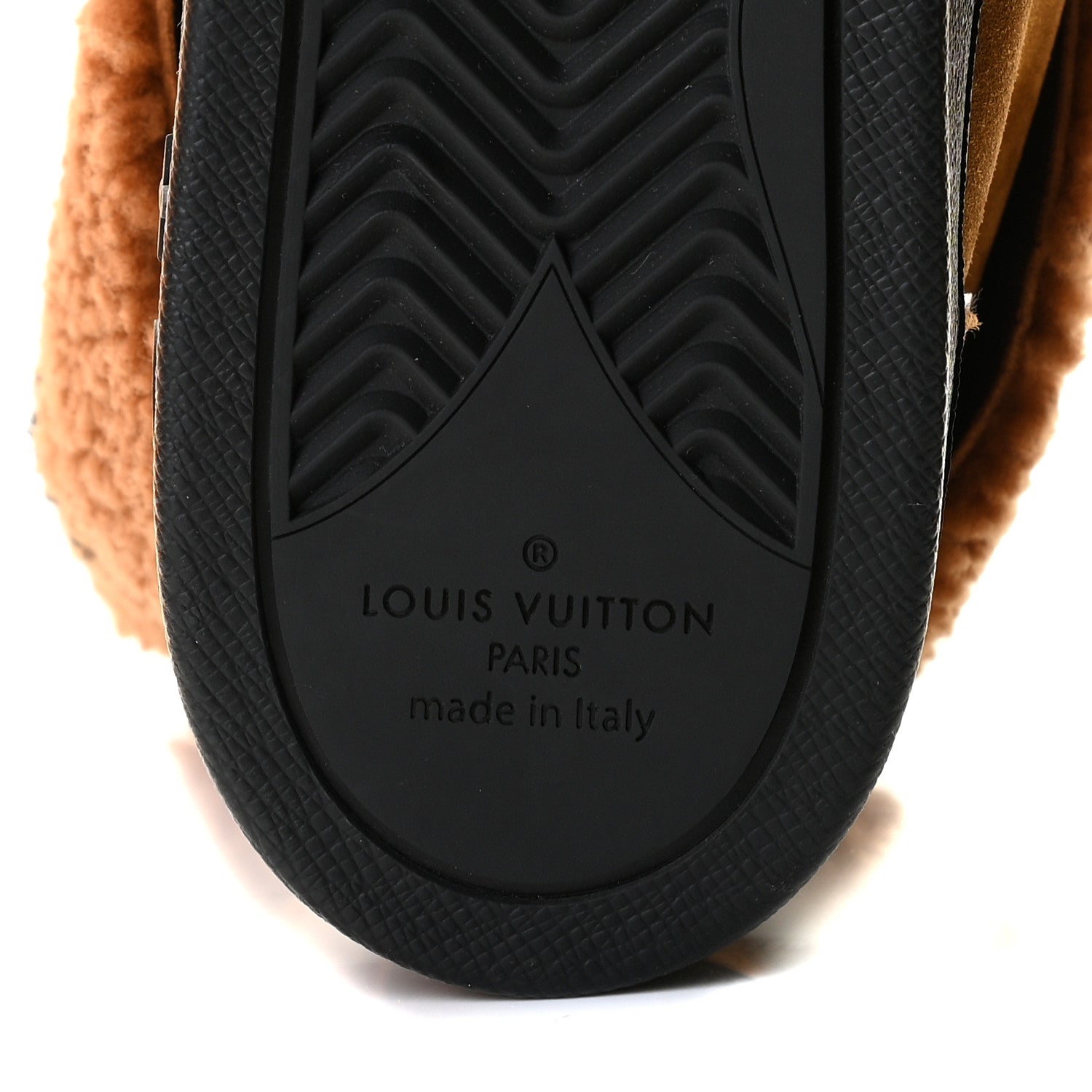 Louis Vuitton Suede Calfskin Shearling Snowdrop Flat Ankle Boot 39.5 Cognac 12 of 13