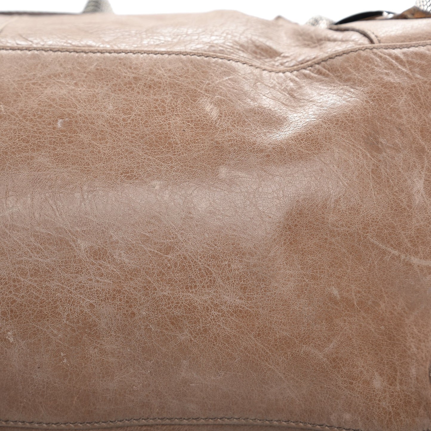 Agneau Giant 21 Silver Hardware Work Seigle