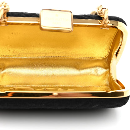 Louis Vuitton Jersey Monogram Motard Minaudiere Clutch Black 5 of 8