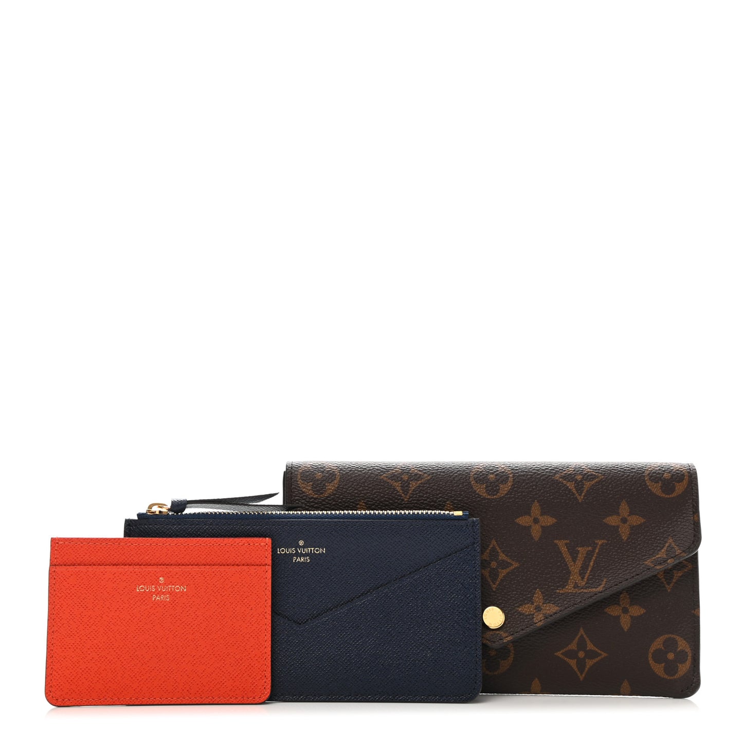 Monogram Jeanne Wallet Rose Ballerine