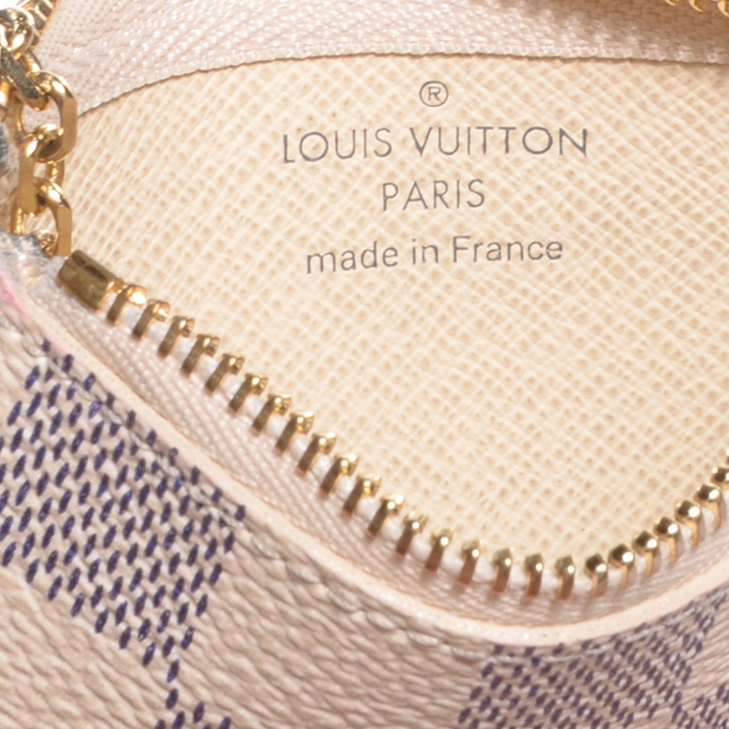 Damier Azur Key Pouch